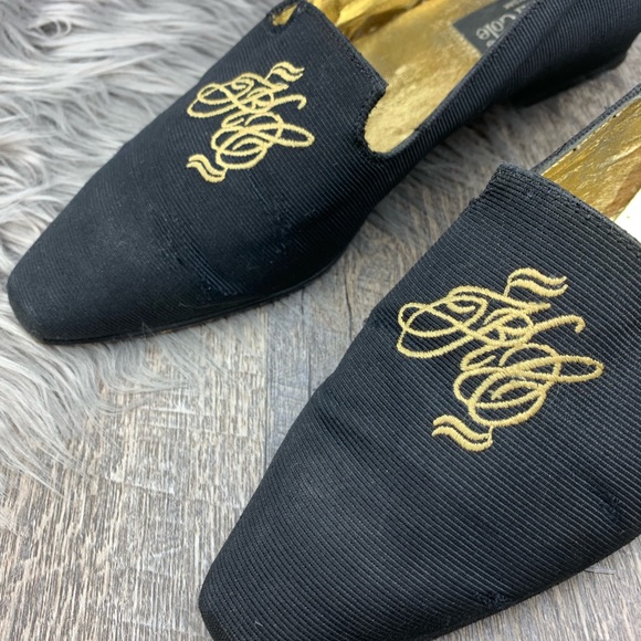 VTG Kenneth Cole Preppy Embroidered Loafers - Picture 6 of 8